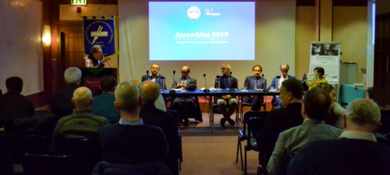 Assemblea AIARP 2019 - platea e tavolo del Direttivo