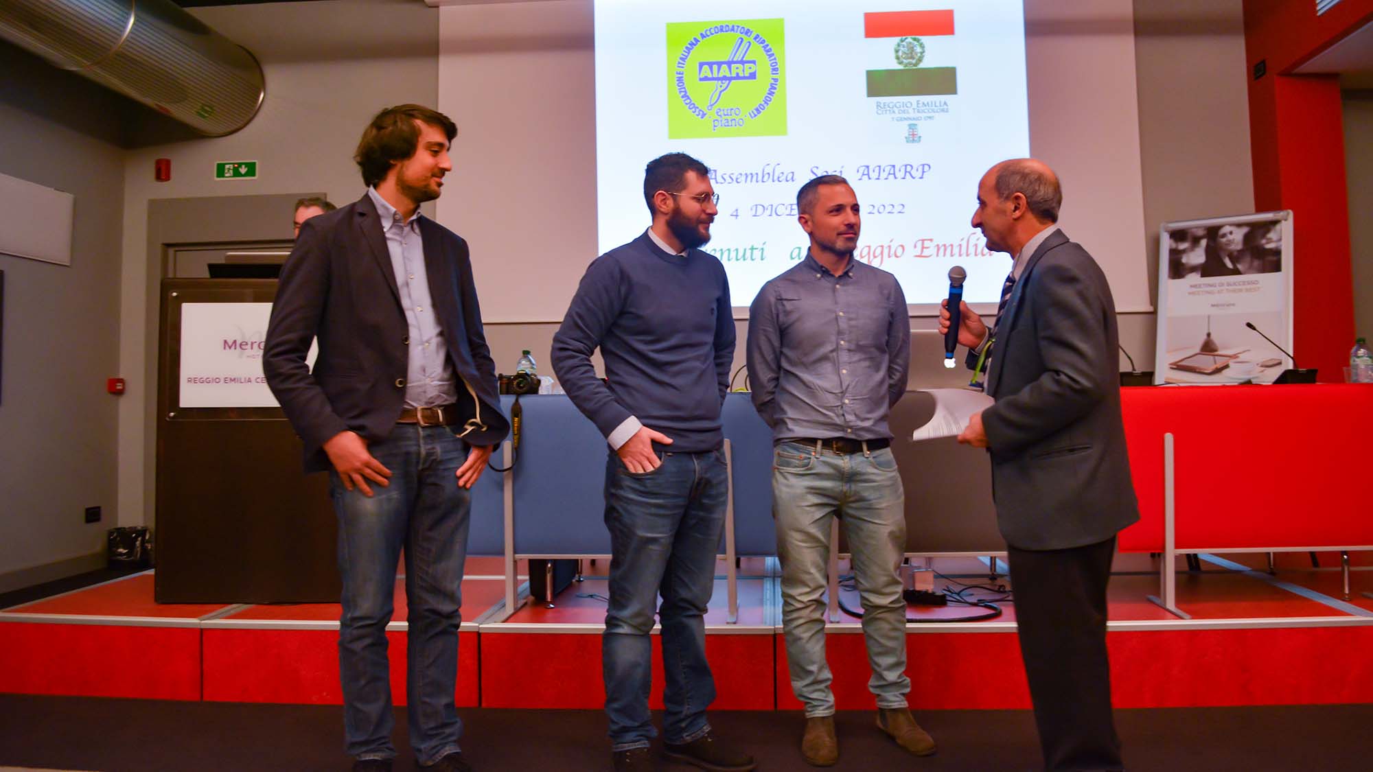 Nuovi Soci AIARP 2022: Vincenzo Loggia, Mario Laudati e Marco Dardanelli